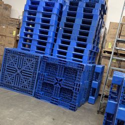 Free Plastic Pallets 48x40 And 40x40