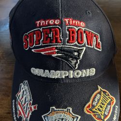 Vintage Super Bowl, Patriots hat