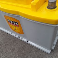 Car battery Optima yellow 