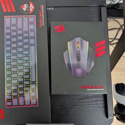 Red Dragon Wireless keyboard  and mouse Combo