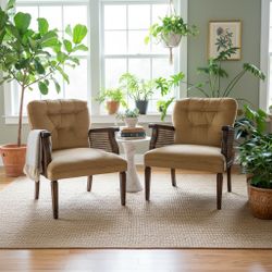 Vintage accent chairs (2)