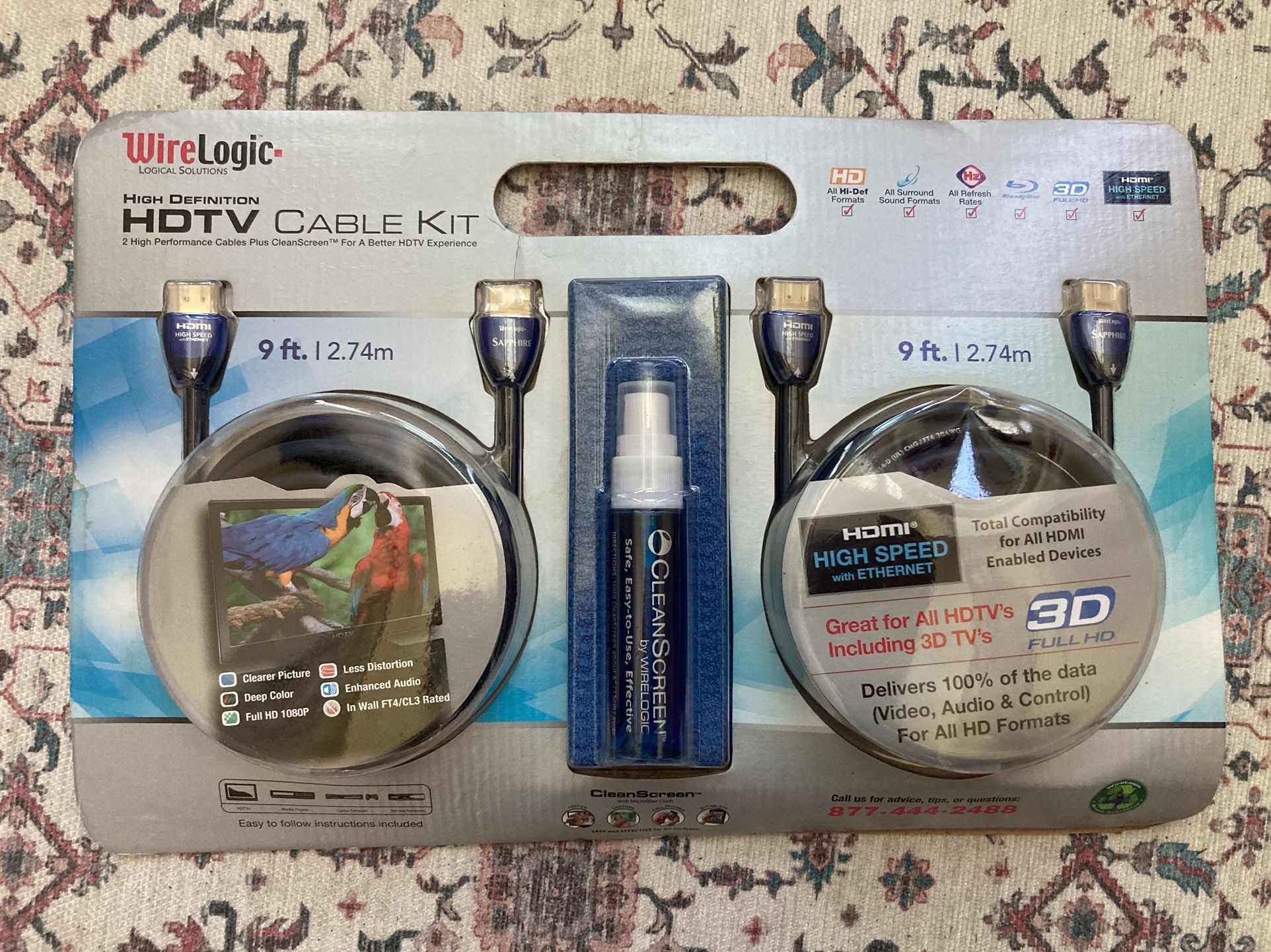 4k HDMI Cables (x2) Kit