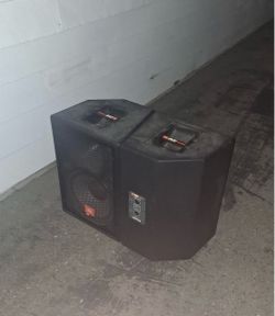 JBL MPro MP412 12” 2-way passive speakers