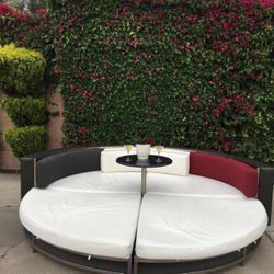 Tropitone Pool Cabana woven Lounge Set 