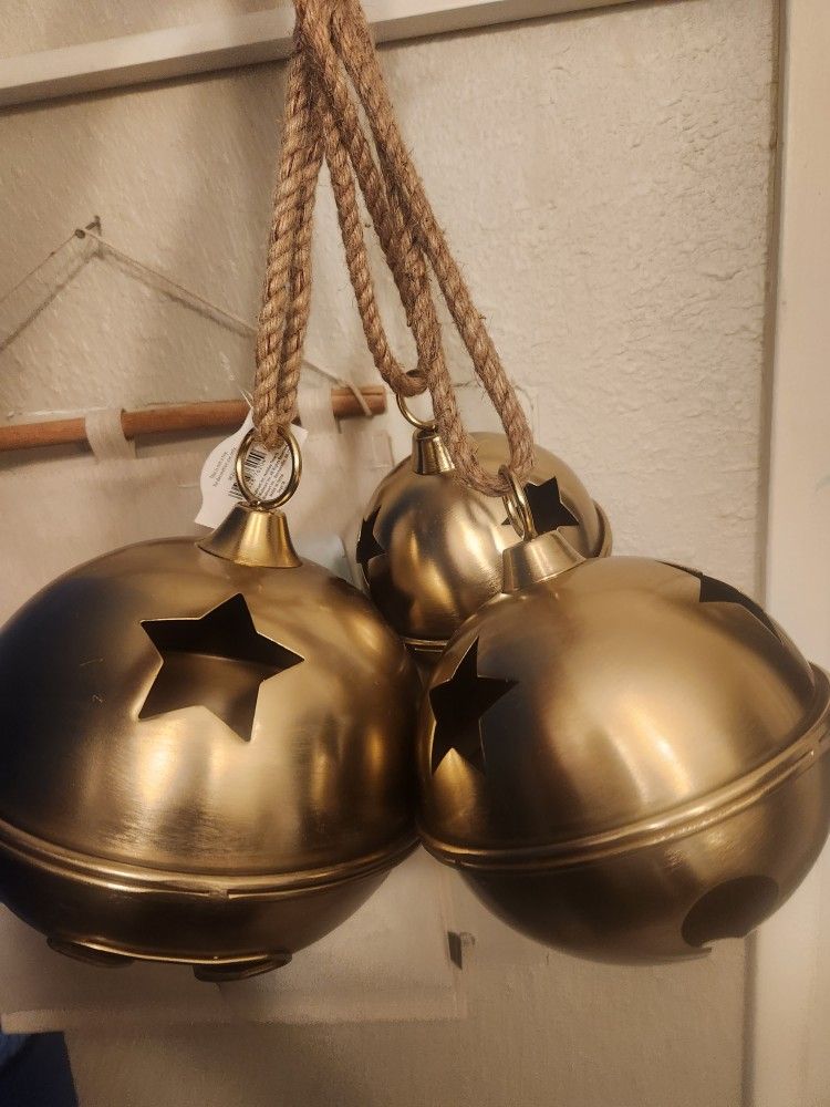 Large Christmas Bells