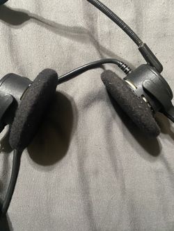 Sennheiser headphones HMEC 45-KA. Aviation Headset For Pilots