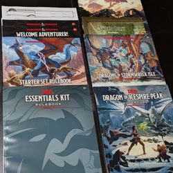 Dungeons & Dragons Starter Collection | Essentials Kit + Stormwreck Isle 5th Edition 5E