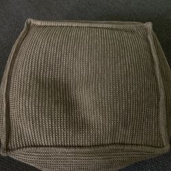 Brown Pouf 