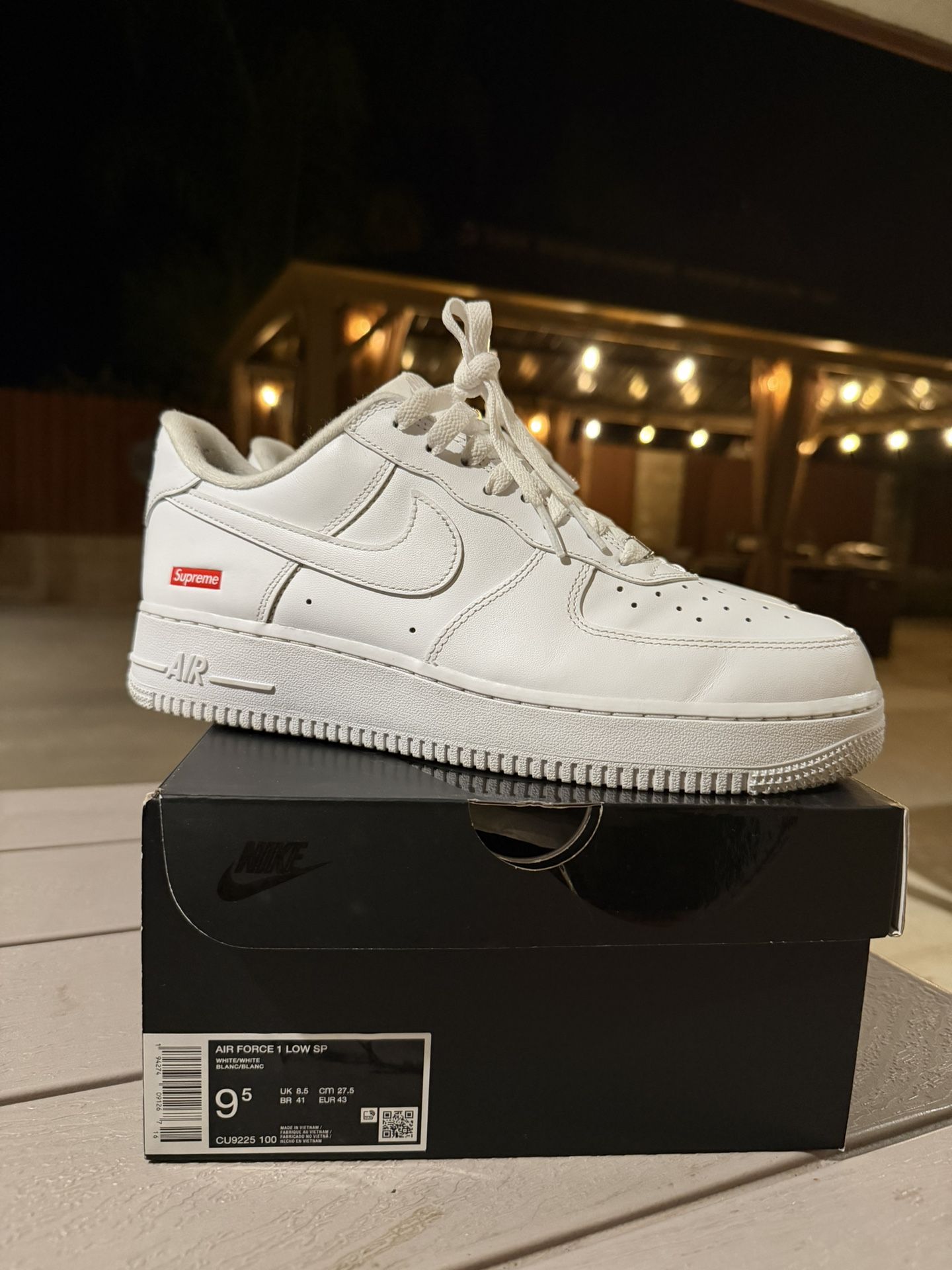 中古・古着通販】NIKE (ナイキ) Supreme (シュプリーム) AIR FORCE 1 