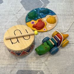 Plantoys Combo Toddler Toys Like New