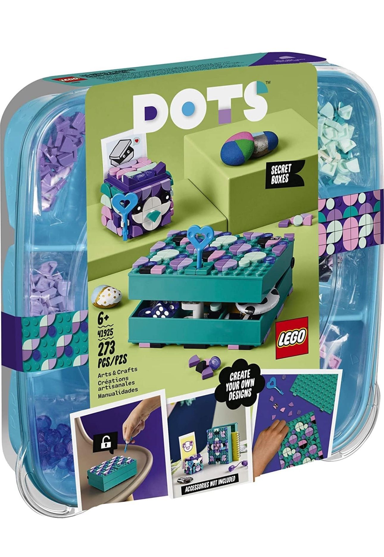 Lego 41925 Dots Secret Boxes Set Sealed Retired  273pcs 2021