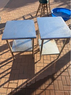 Stainless steel table
