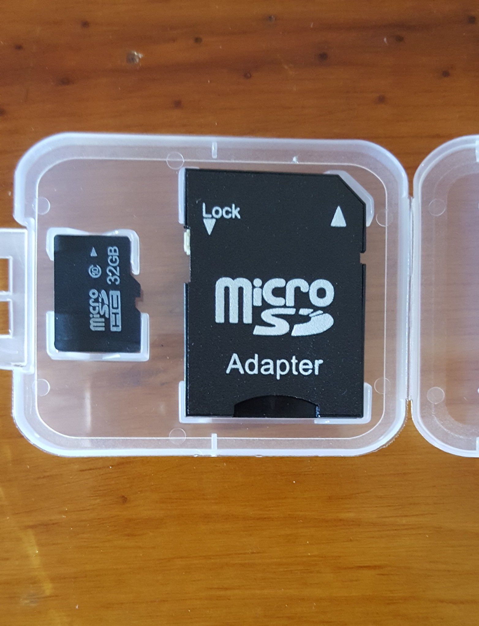 32GB Micro SD Card w/adapter