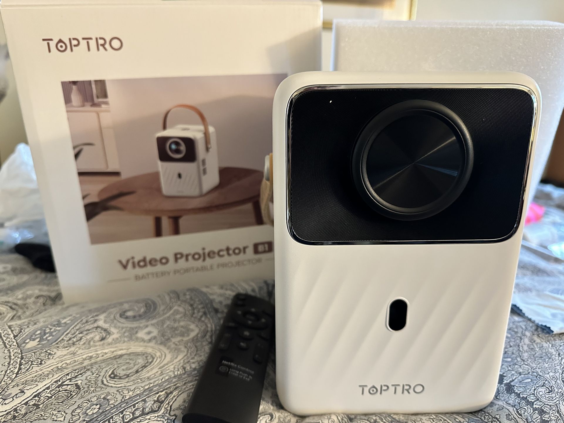 Portable Battery Powered Projector