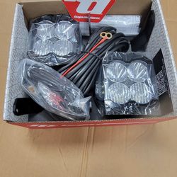 New Baja Designs LP4 Pro LED Clear Light Pod Pair - Universal