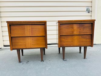 Mid century nightstands