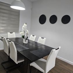 Brand New Dinning Set With 6 Chais.