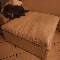 Restoration hardware 38x38 Chaise