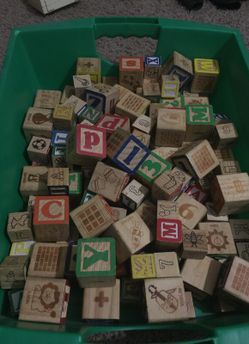 Wooden blocks