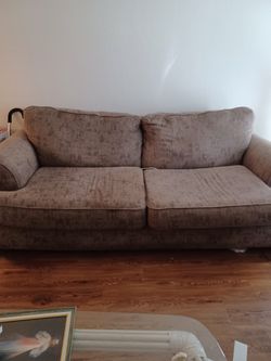 BROWN  COUCH 