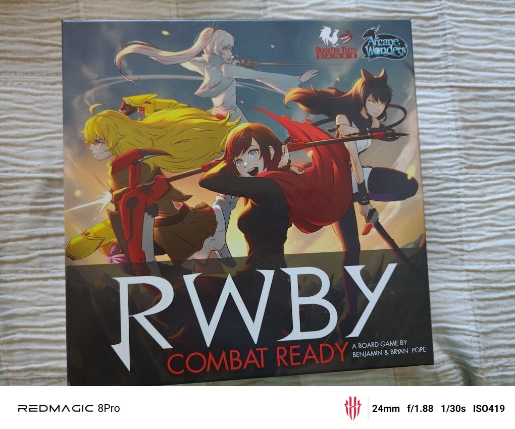 RWBY Combat Ready Board Game.