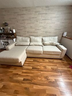 white couch