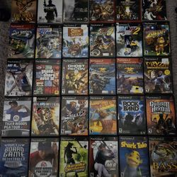 Playstation 2 And 3 Games