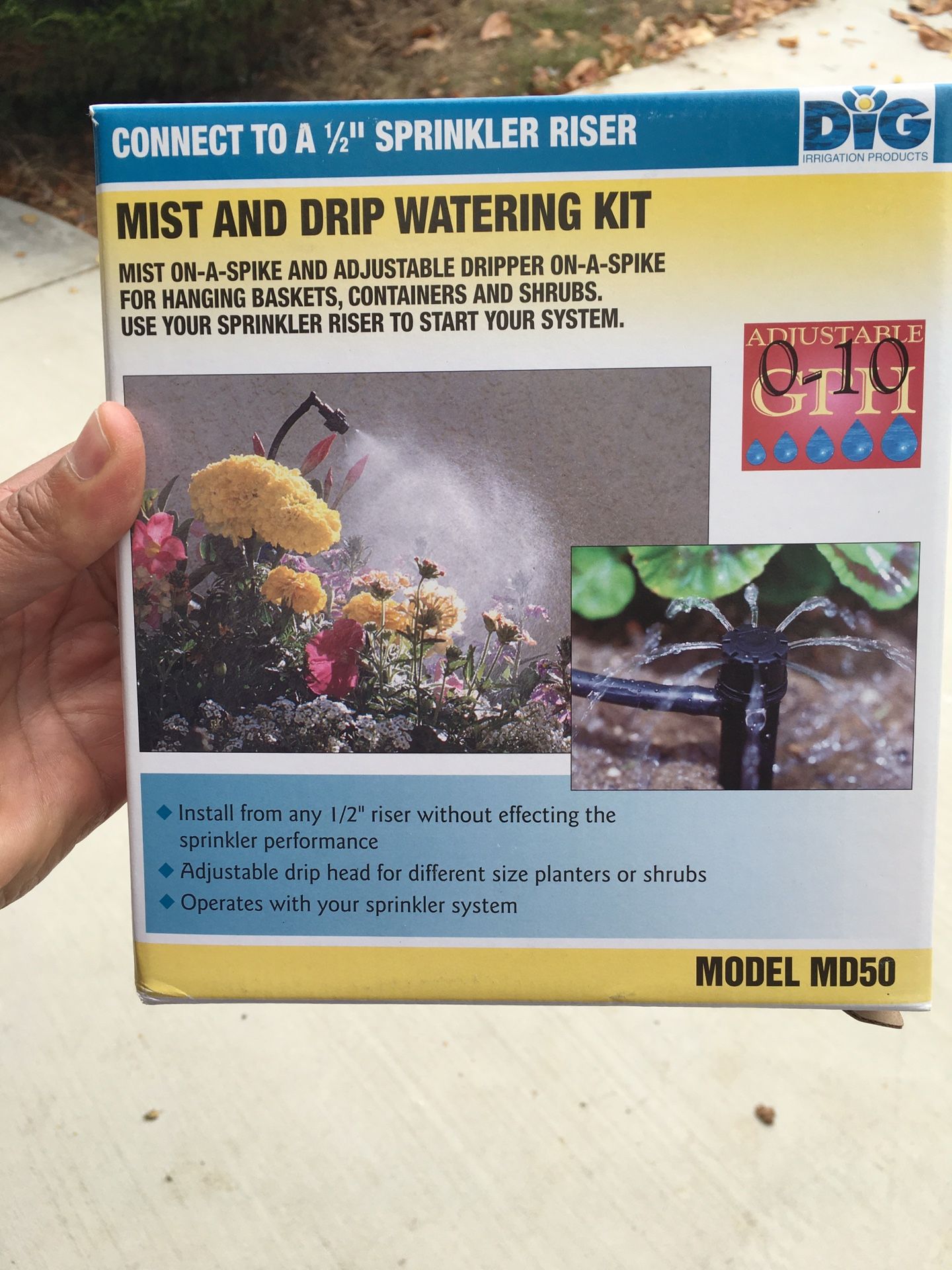Plant sprinkler