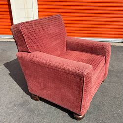 Vintage Art Deco Lounging Accent Club Chair Classic Armchair 