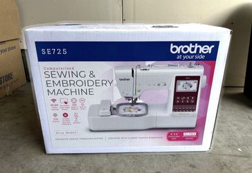 Brother SE725 Sewing & Embroidery Machine with Artspira App, 50 Free Designs 