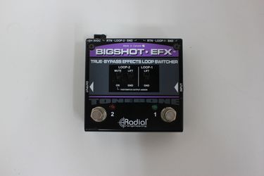 Radial Engineering Bigshot EFX V2 True Bypass Effects Loop Switcher Guitar Pedal