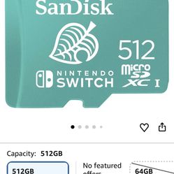 512 Gb Ssd For Nintendo Switch 
