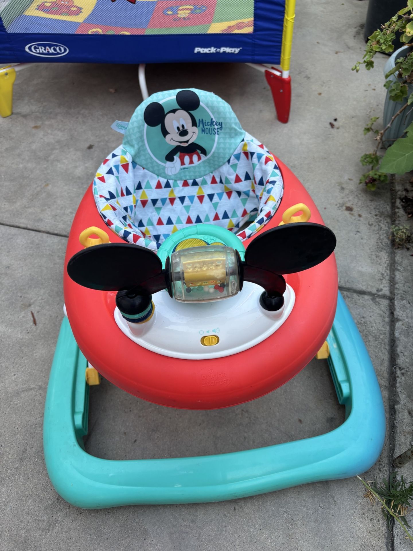 Disney Baby Mickey Mouse walker