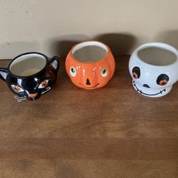 Set Of Halloween Tea, Light Candles