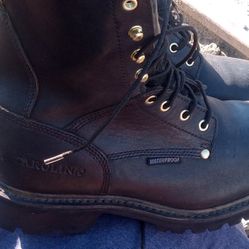 Carolina Elm 8" Waterproof
Mens Work boots Size 11
Black CA8823