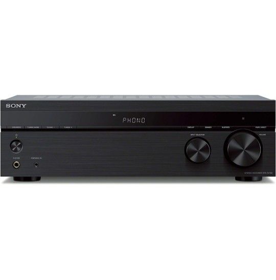 Sony STRDH190 2-ch Home Stereo Receiver with Phono Inputs & Bluetooth Black
