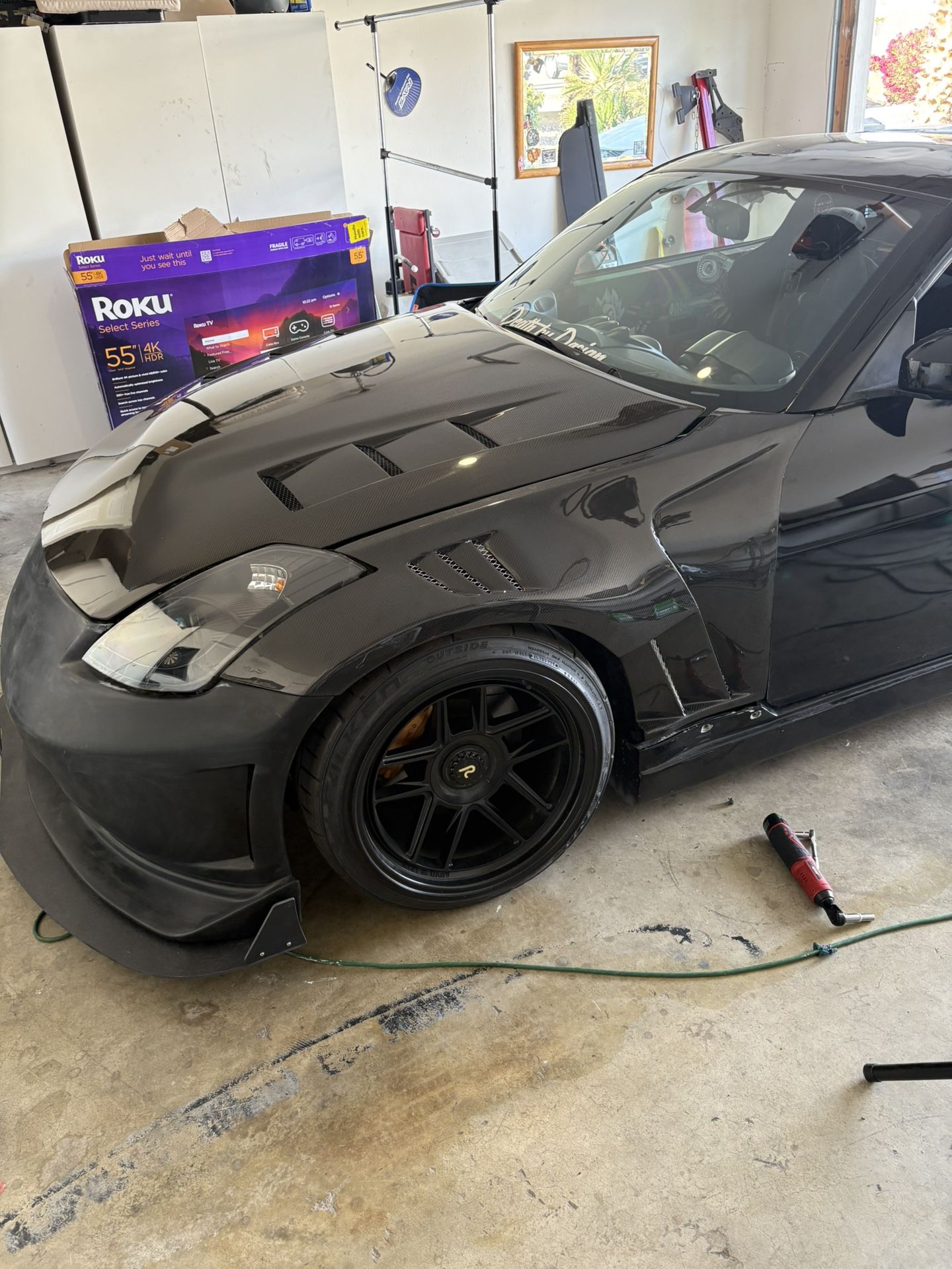 Carbon Creation Fenders 350z