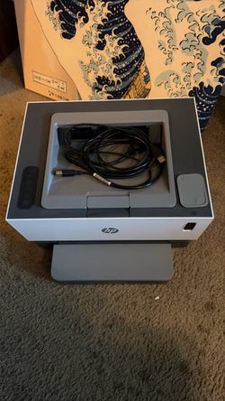 HP Laser Printer with USB Cable