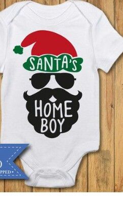 Christmas baby onesies