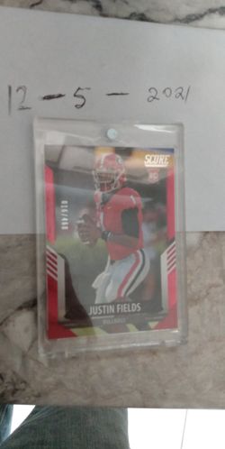 Justin Fields Numbered Rookie Card 016/460