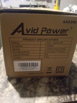 Avid Grinder Brand New 