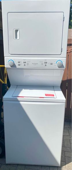 Frigidaire stackable washer and electric dryer