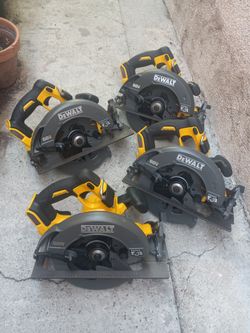 Dewalt Circular Saw 7/4" 60volt $125 Each
