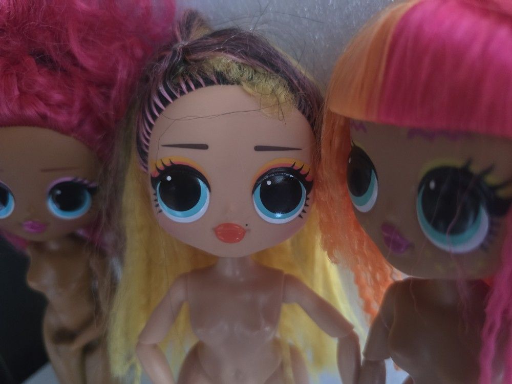 3 LOL Surprise Omg Dolls Toys