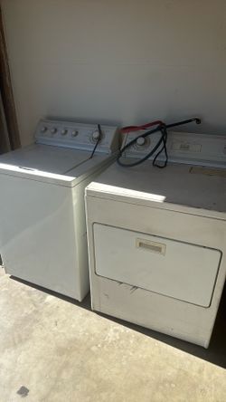 Washer and dryer