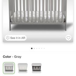 3 In 1 Convertible Crib