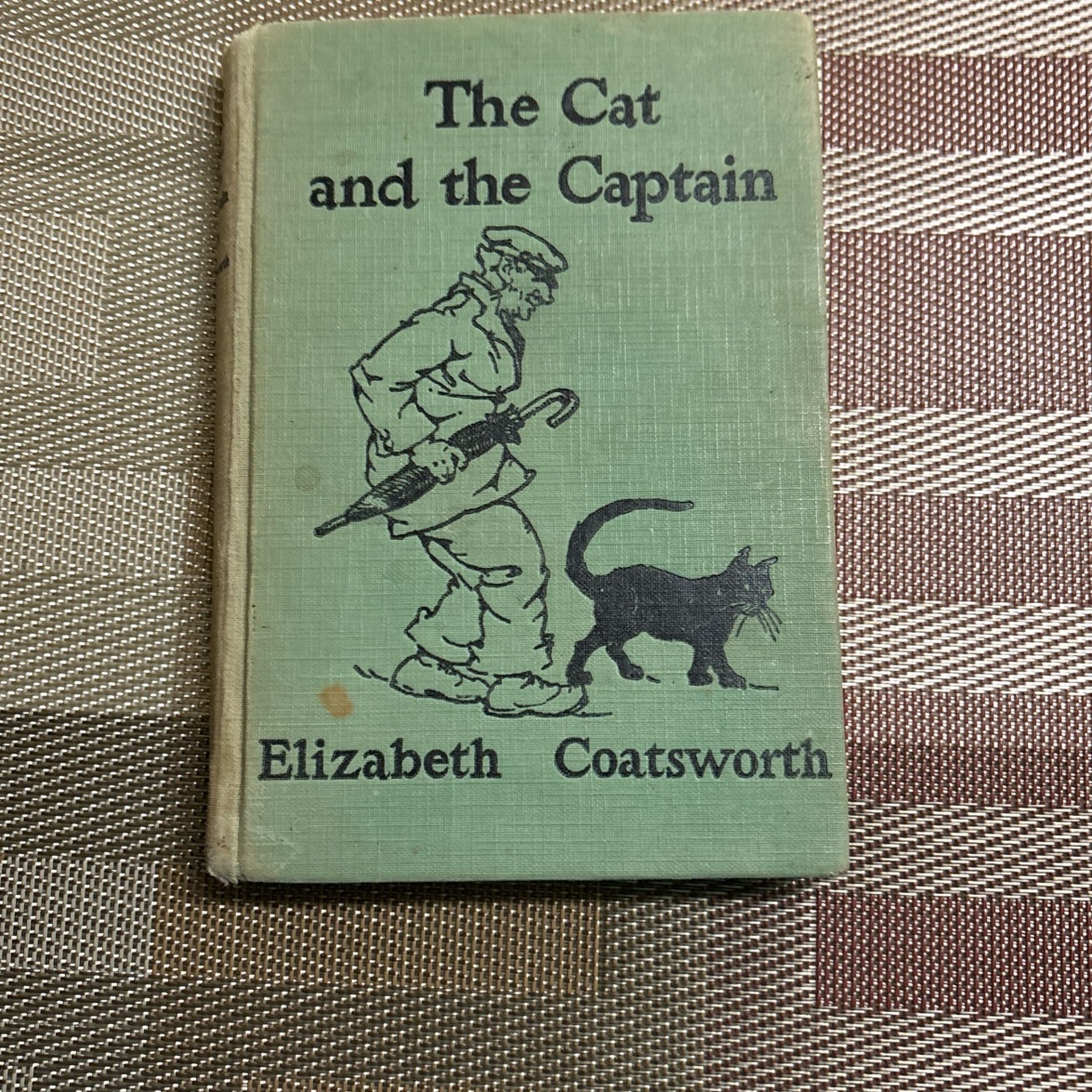 1930 The cat And THE CAPTAIN Book ~ By Elizabeth Coatsworth / Kaye