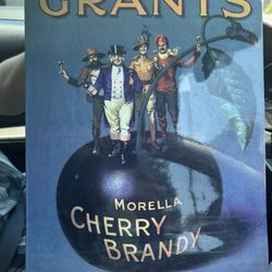 Porcelain booze sign