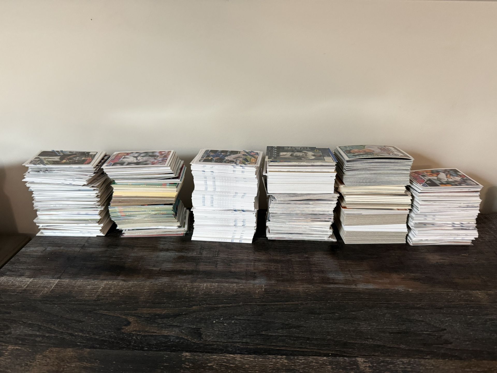 Huge Lot Of 10,000+ Baseball Cards Mixed