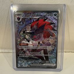 Pokémon N's Zoroark EX 286/217 Ascended Héroes Full Art Holo Special Rare